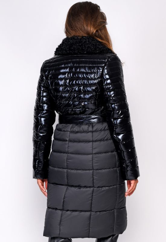 Зимнее пальто LS-8808-8 (черный)