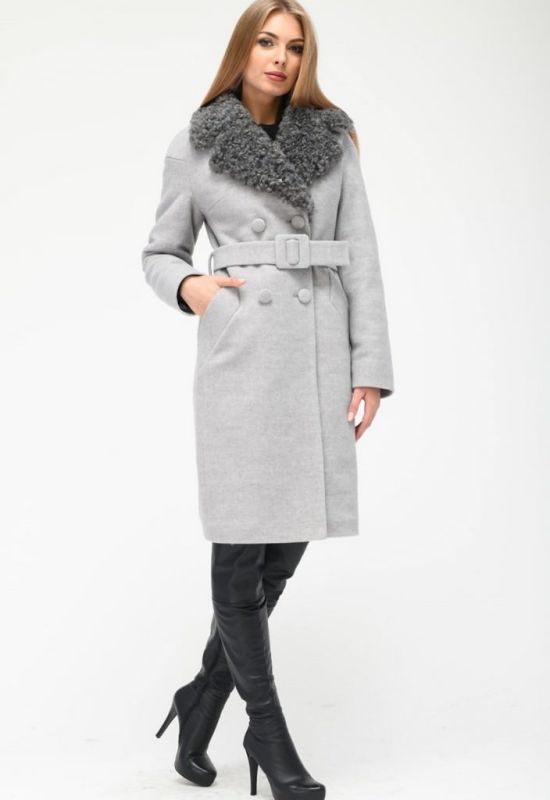 Зимове пальто PL-8810-4 (сірий)