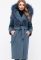 Зимове пальто PL-8815-35 (джинсовий)