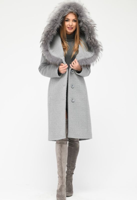 Зимове пальто PL-8815-4 (сірий)