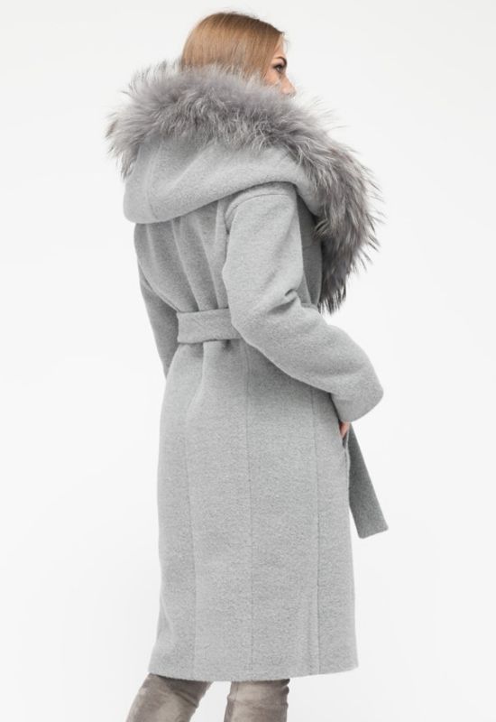 Зимнее пальто PL-8815-4 (серый)