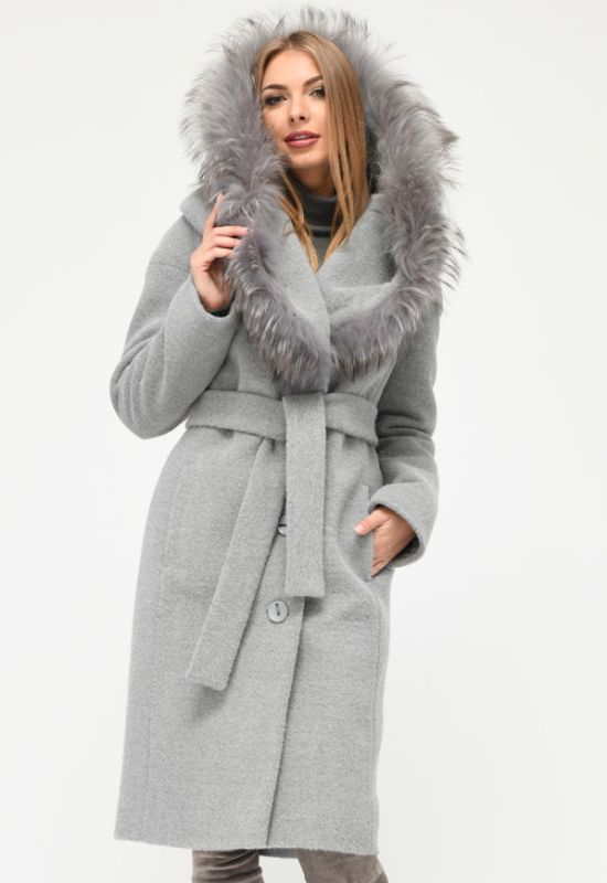 Зимове пальто PL-8815-4 (сірий)