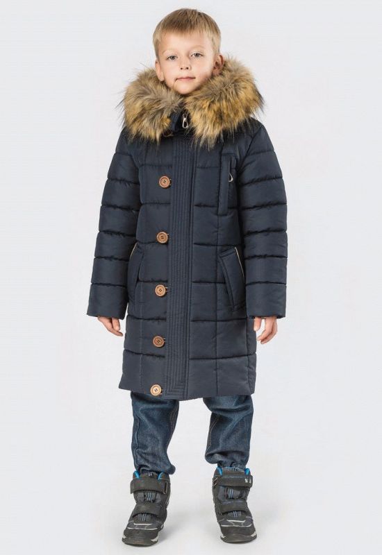Зимняя куртка для мальчика DT-8272-2 (синий)