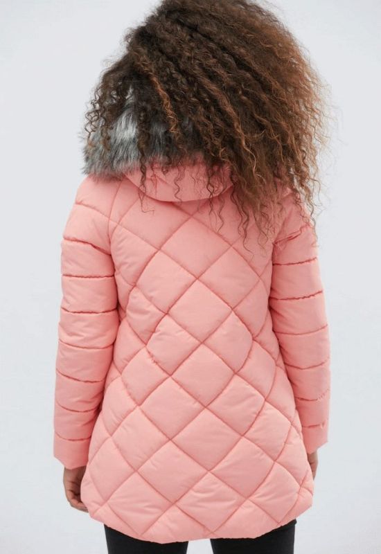 Зимова куртка LS-8744-10 (персиковий)