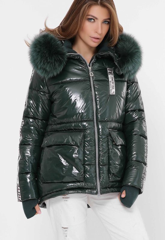 Зимняя куртка LS-8838-12 (зеленый)