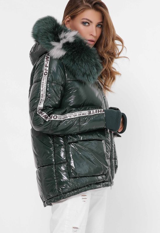 Зимняя куртка LS-8838-12 (зеленый)