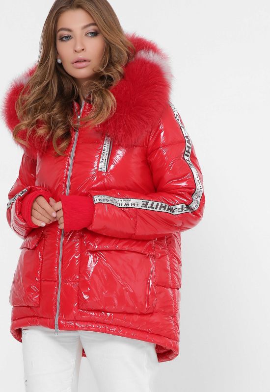 Зимова куртка LS-8838-14 (червоний)