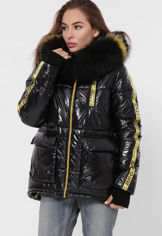 Зимова куртка LS-8838-8 (чорний)