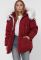 Зимняя куртка LS-8839-16 (бордовый)