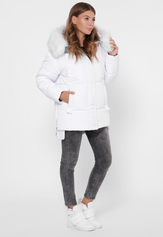 Зимова куртка LS-8840-3 (білий)