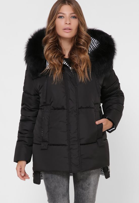 Зимова куртка LS-8840-8 (чорний)