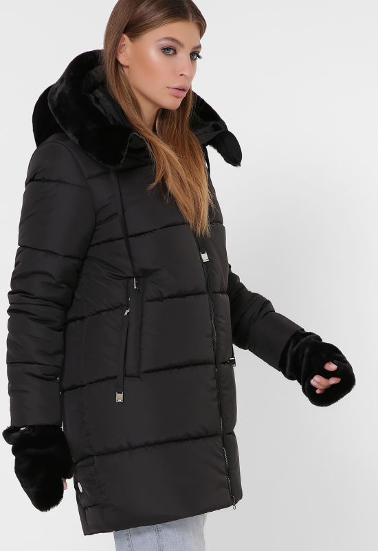 Зимова куртка LS-8843-8 (чорний)