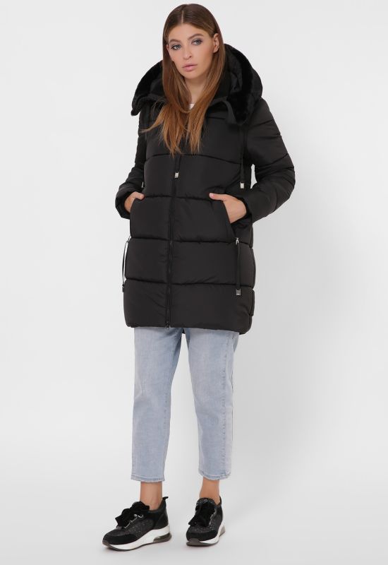 Зимова куртка LS-8843-8 (чорний)