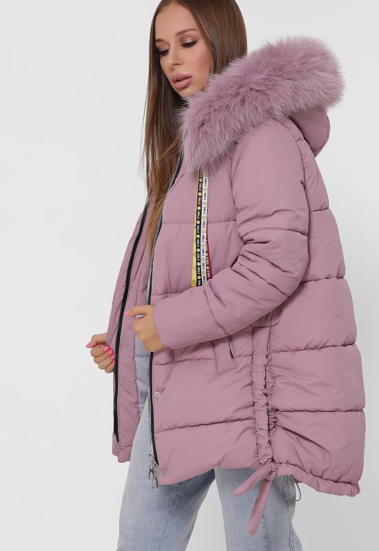 Зимова куртка LS-8845-21 (рожевий)