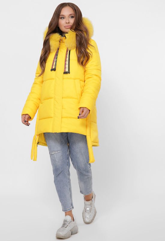 Зимняя куртка LS-8845-6 (желтый)