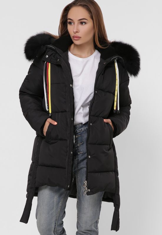 Зимняя куртка LS-8845-8 (черный)