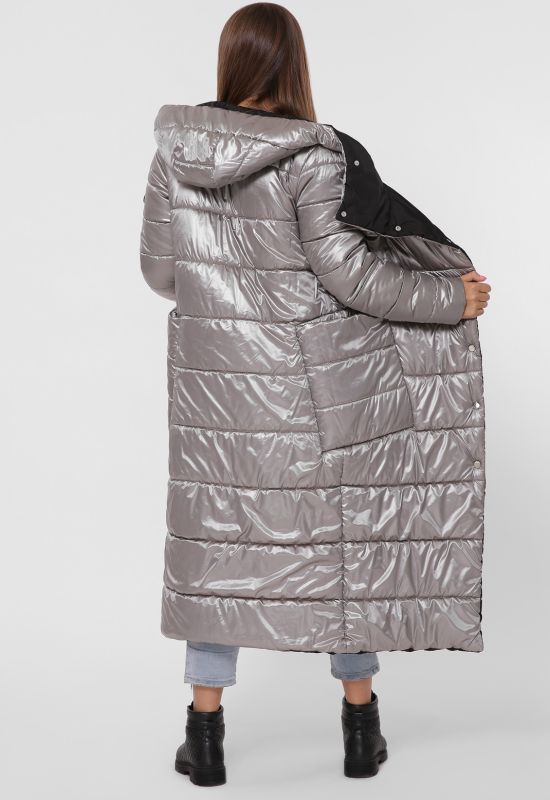 Зимняя куртка LS-8848-20 (серебряный)