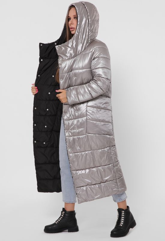 Зимова куртка LS-8848-20 (срібний)