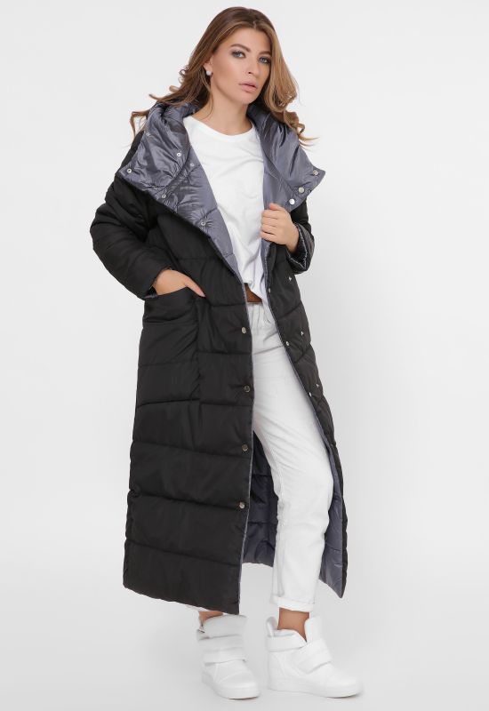 Зимова куртка LS-8848-29 (темно-сірий)