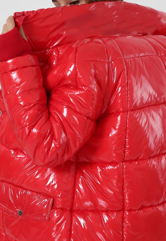 Зимняя куртка LS-8849-14 (красный)