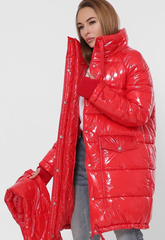 Зимняя куртка LS-8849-14 (красный)